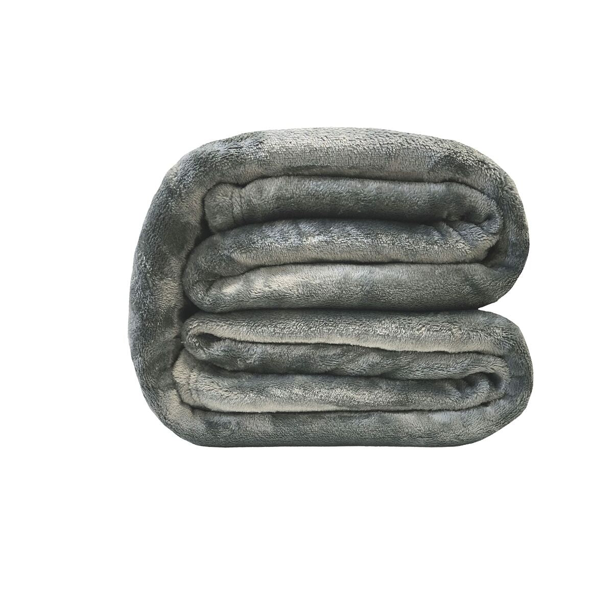 Blanket Poyet Motte Dark grey 240 x 220 cm-2
