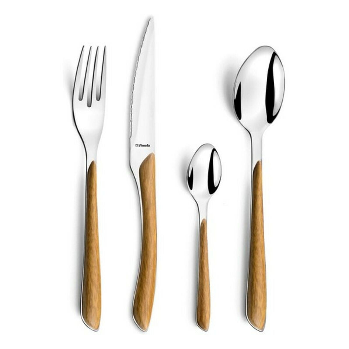 Cutlery set Amefa Eclat Stainless steel ABS 24 Pieces-0