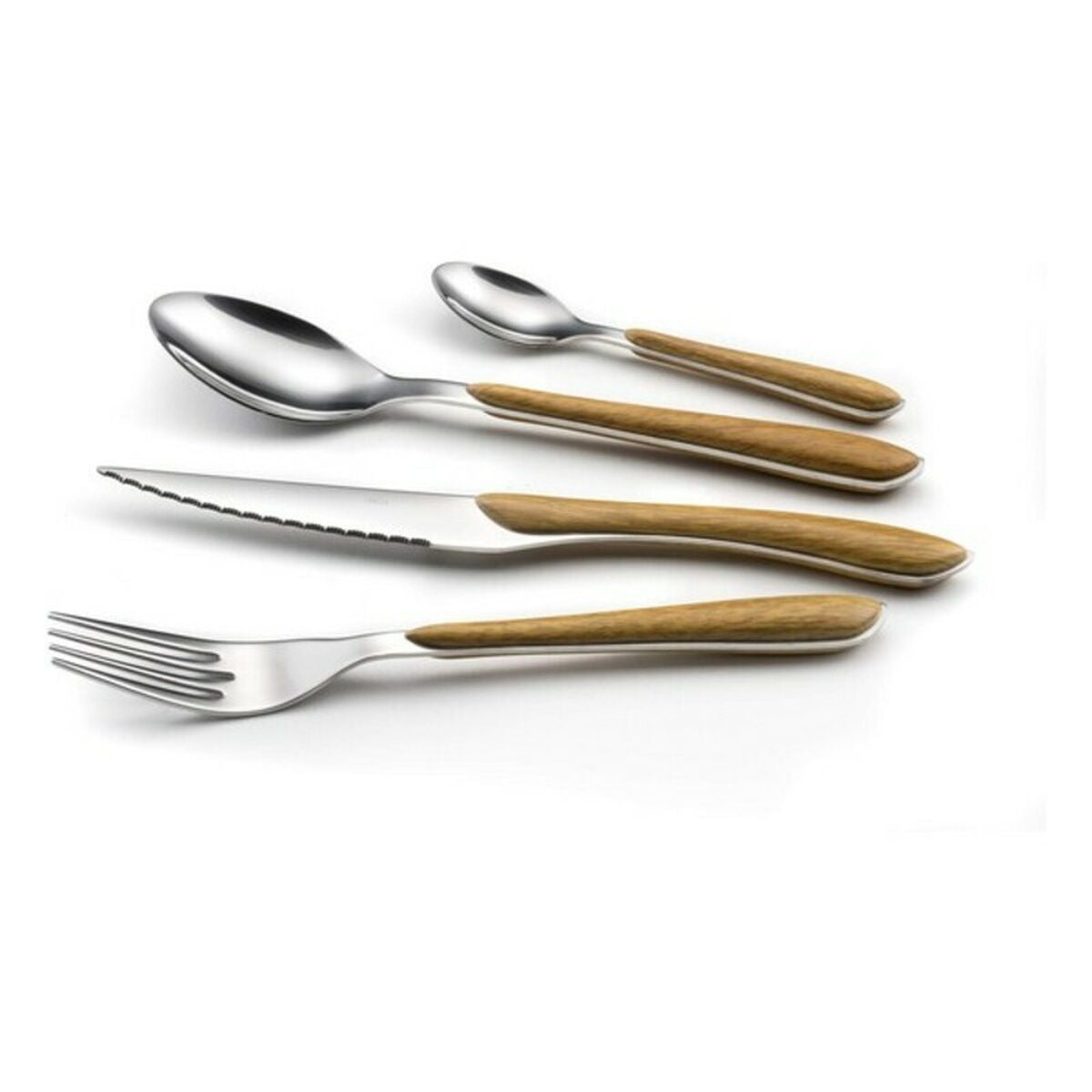 Cutlery set Amefa Eclat Stainless steel ABS 24 Pieces-4