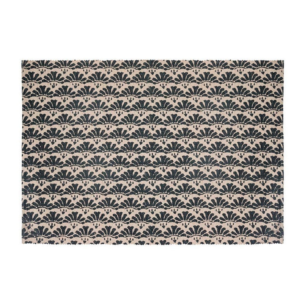 Carpet Atmosphera Black Beige Cotton Multicolour 60 x 90 cm-1