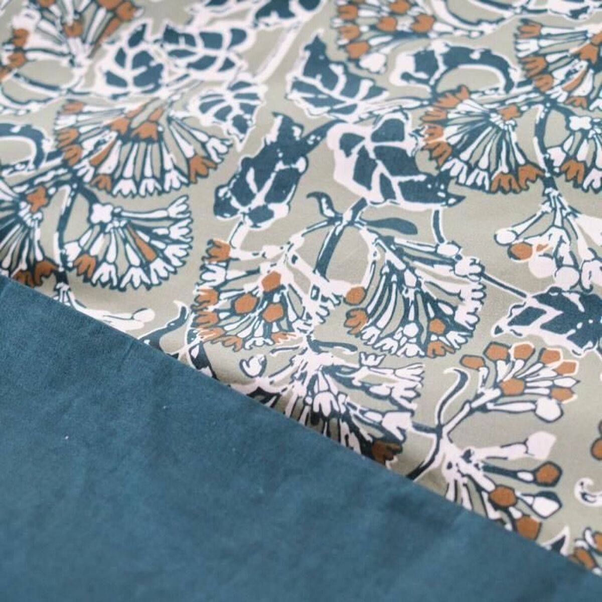 Duvet cover set TODAY Blue 240 x 220 cm 3 Pieces-2
