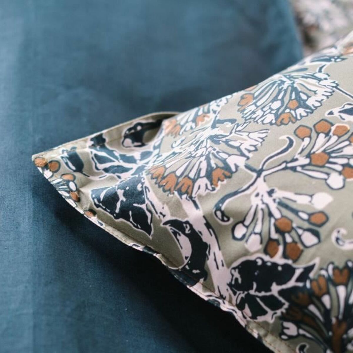 Duvet cover set TODAY Blue 240 x 220 cm 3 Pieces-1