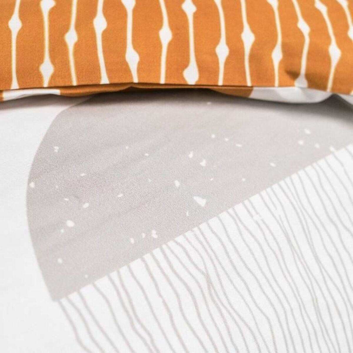 Duvet cover set TODAY 220 x 240 cm White 3 Pieces-1