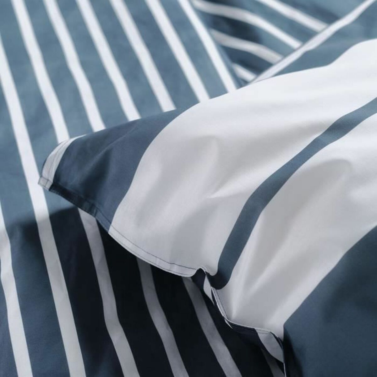 Nordic cover TODAY Striped Blue White 240 x 200 cm-1