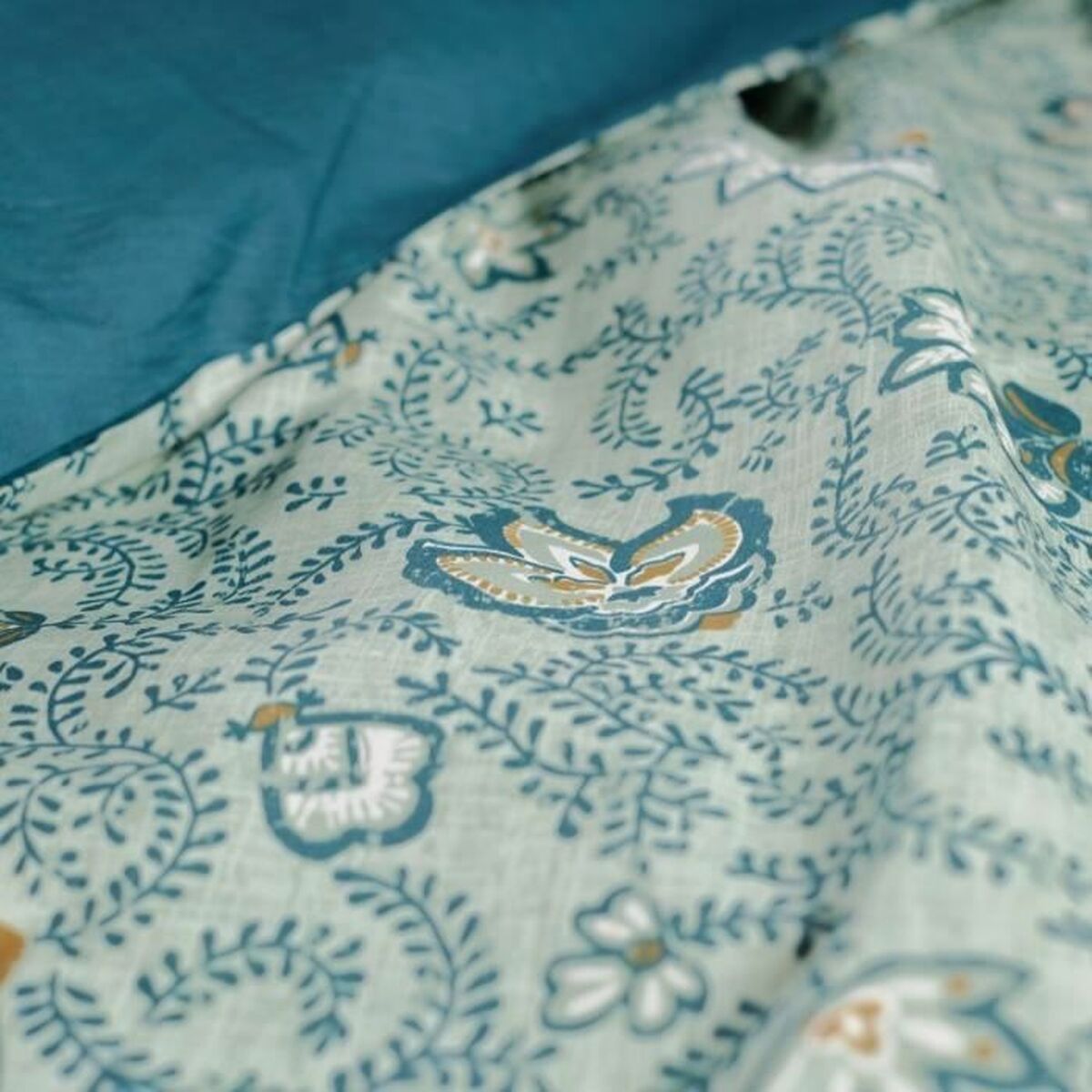 Duvet cover set TODAY Green 220 x 240 cm 3 Pieces-2