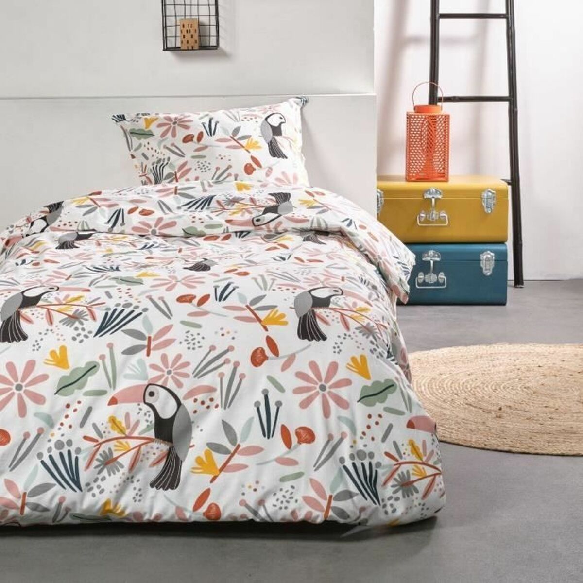 Nordic cover TODAY Happy 4.1 White 140 x 200 cm-0
