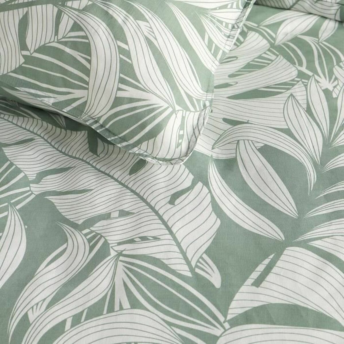 Duvet cover set TODAY Jungle leav 220 x 240 cm 3 Pieces-1