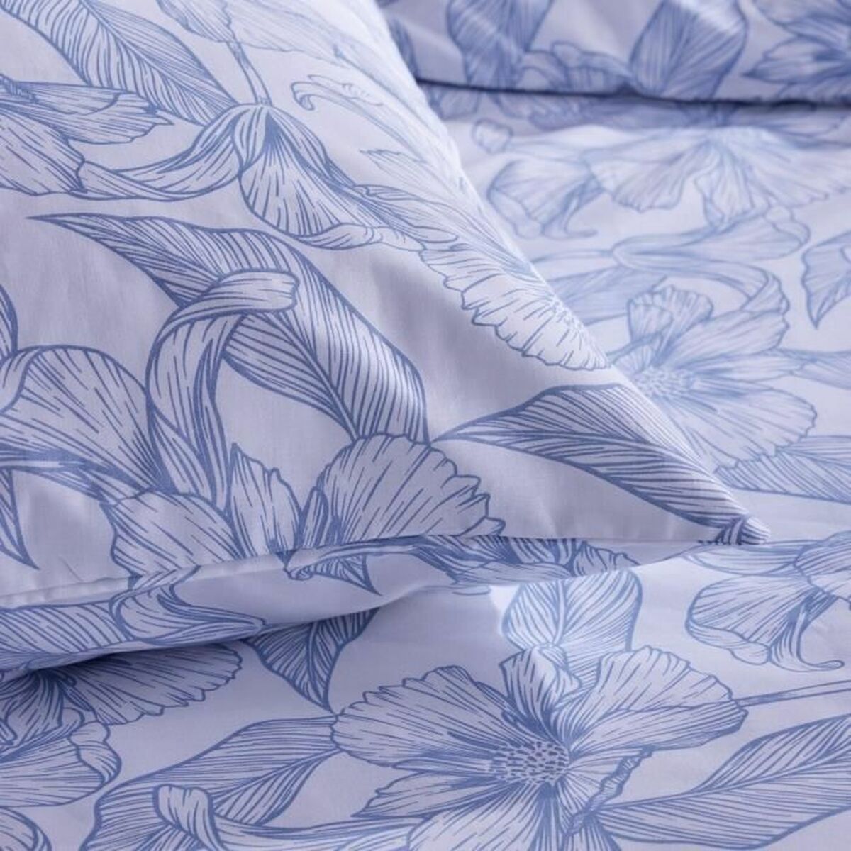 Duvet cover set TODAY Blue 240 x 220 cm 3 Pieces-2