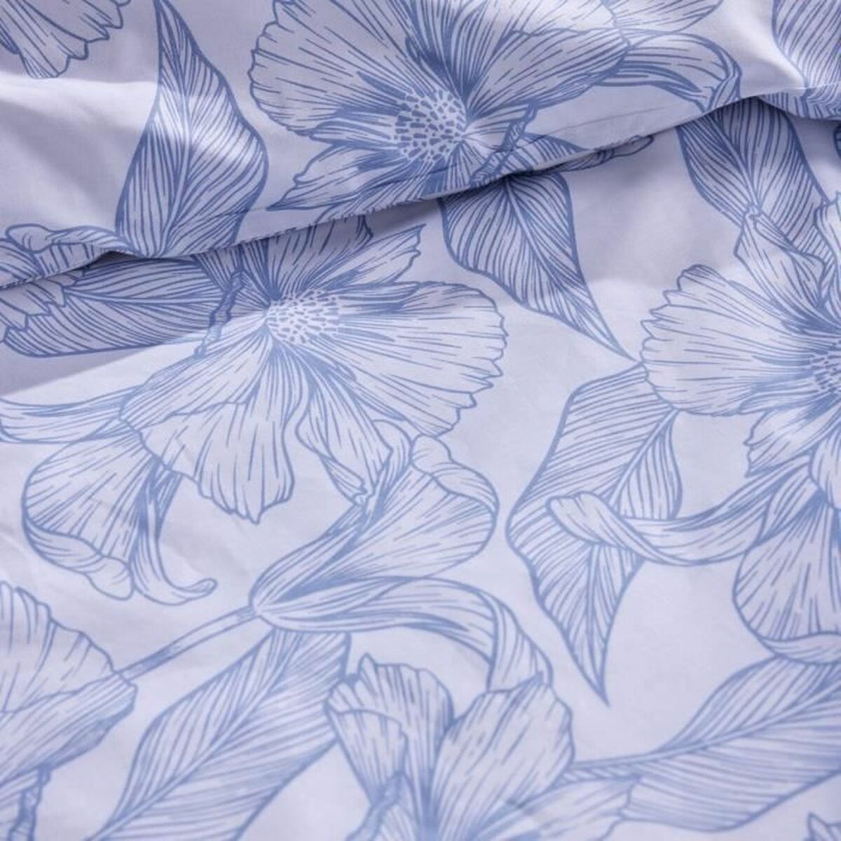 Duvet cover set TODAY Blue 240 x 220 cm 3 Pieces-1