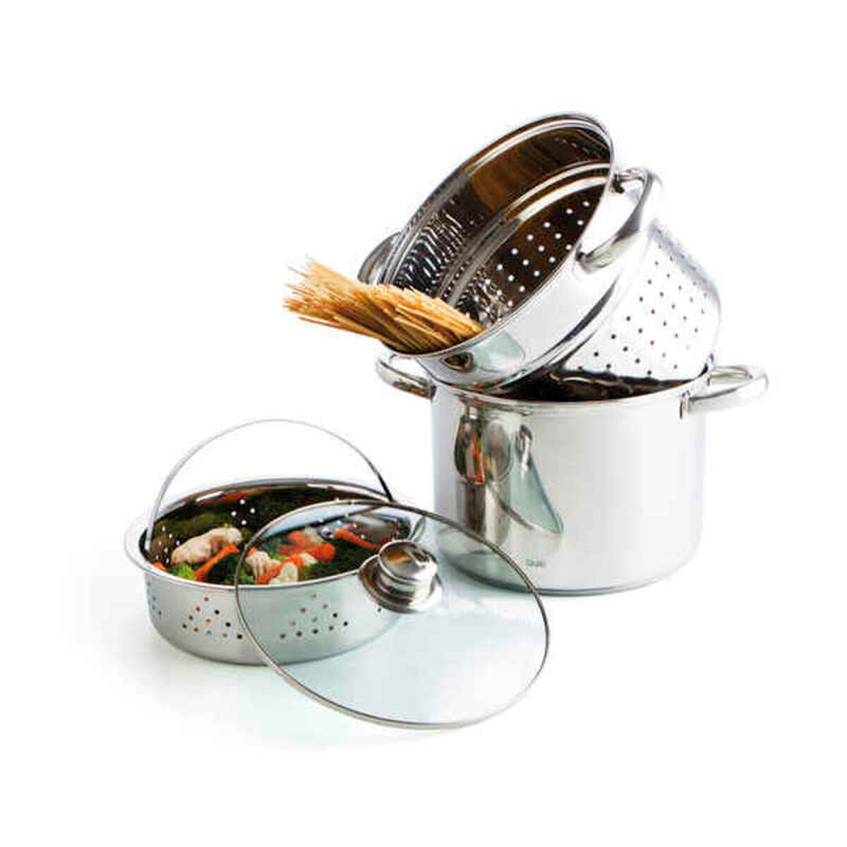 Cookware Quid (3 pcs) Stainless steel-0