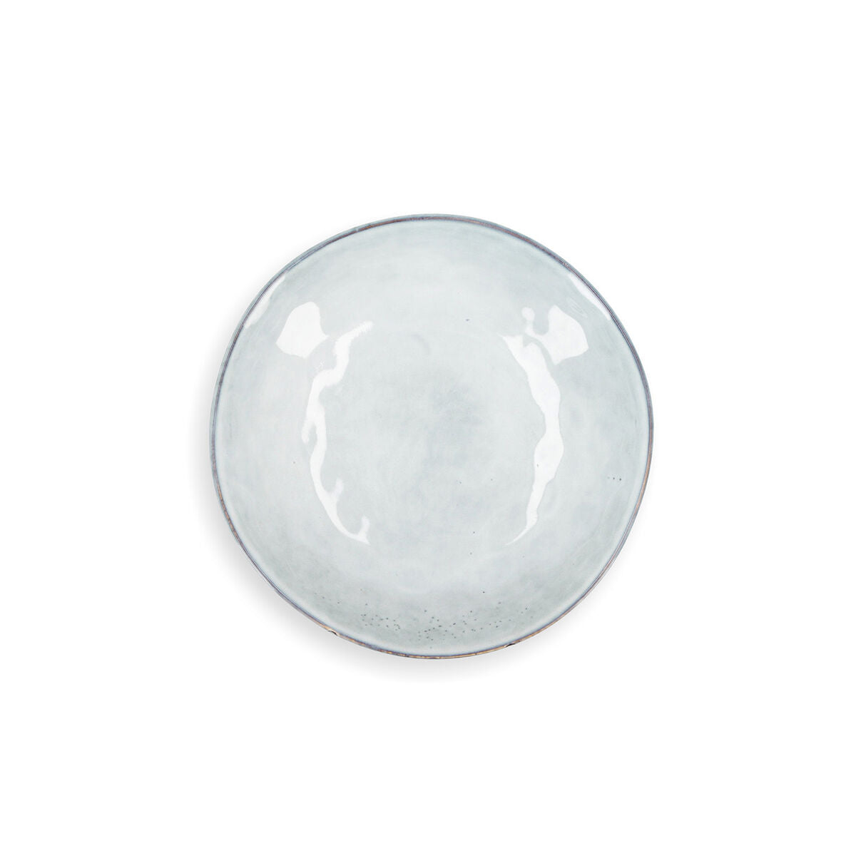 Deep Plate Quid Boreal Blue Ceramic 21 cm (6 Units)-0