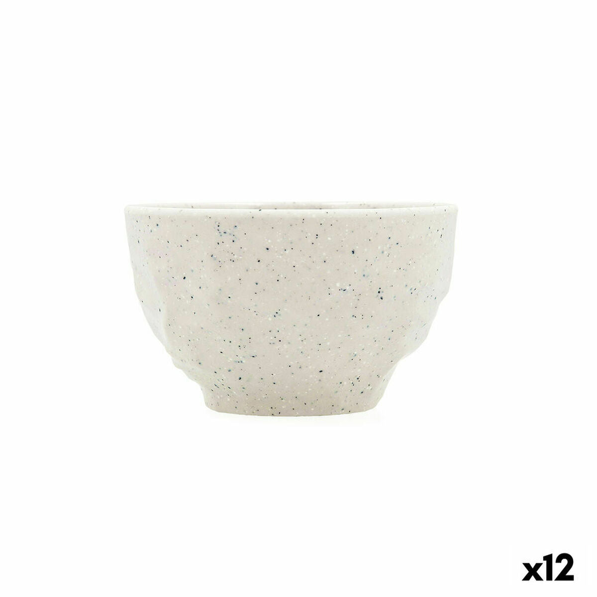Bowl Bidasoa Ikonic Grey Plastic Melamin 11,5 x 11,5 x 7 cm (12 Units) (Pack 12x)-1