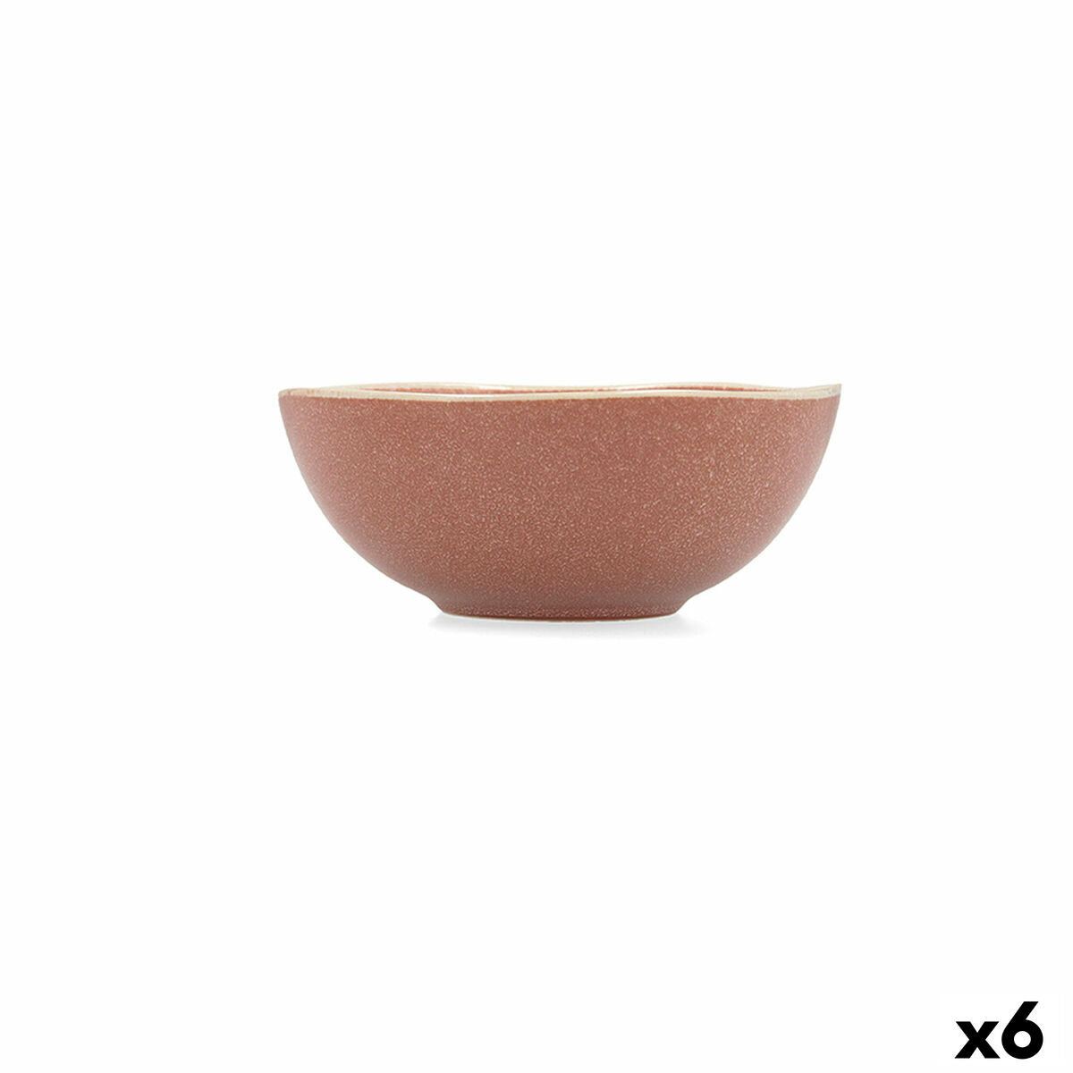 Bowl Bidasoa Gio 16 x 6,5 cm Ceramic Brown (6 Units)-0