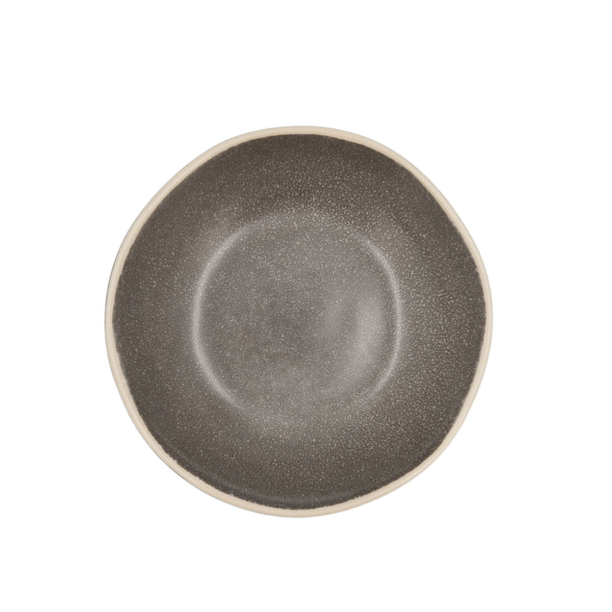Deep Plate Bidasoa Gio Ceramic Grey 19 cm (6 Units)-1