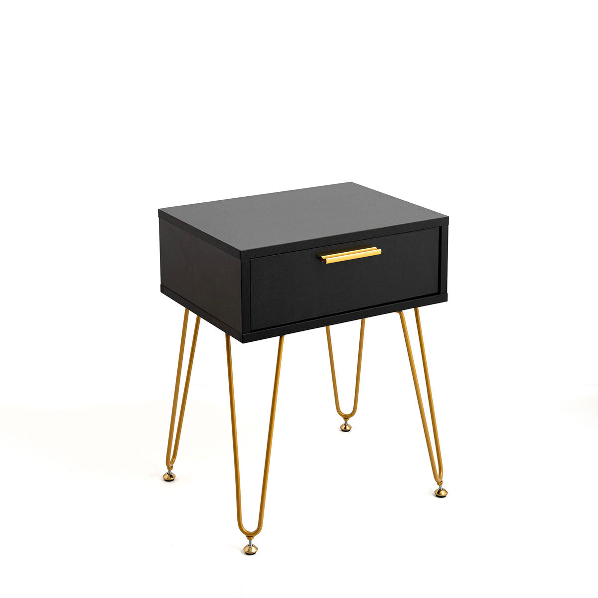 Nightstand Vinthera Moa Black Plastic 40 x 30 x 50 cm-0