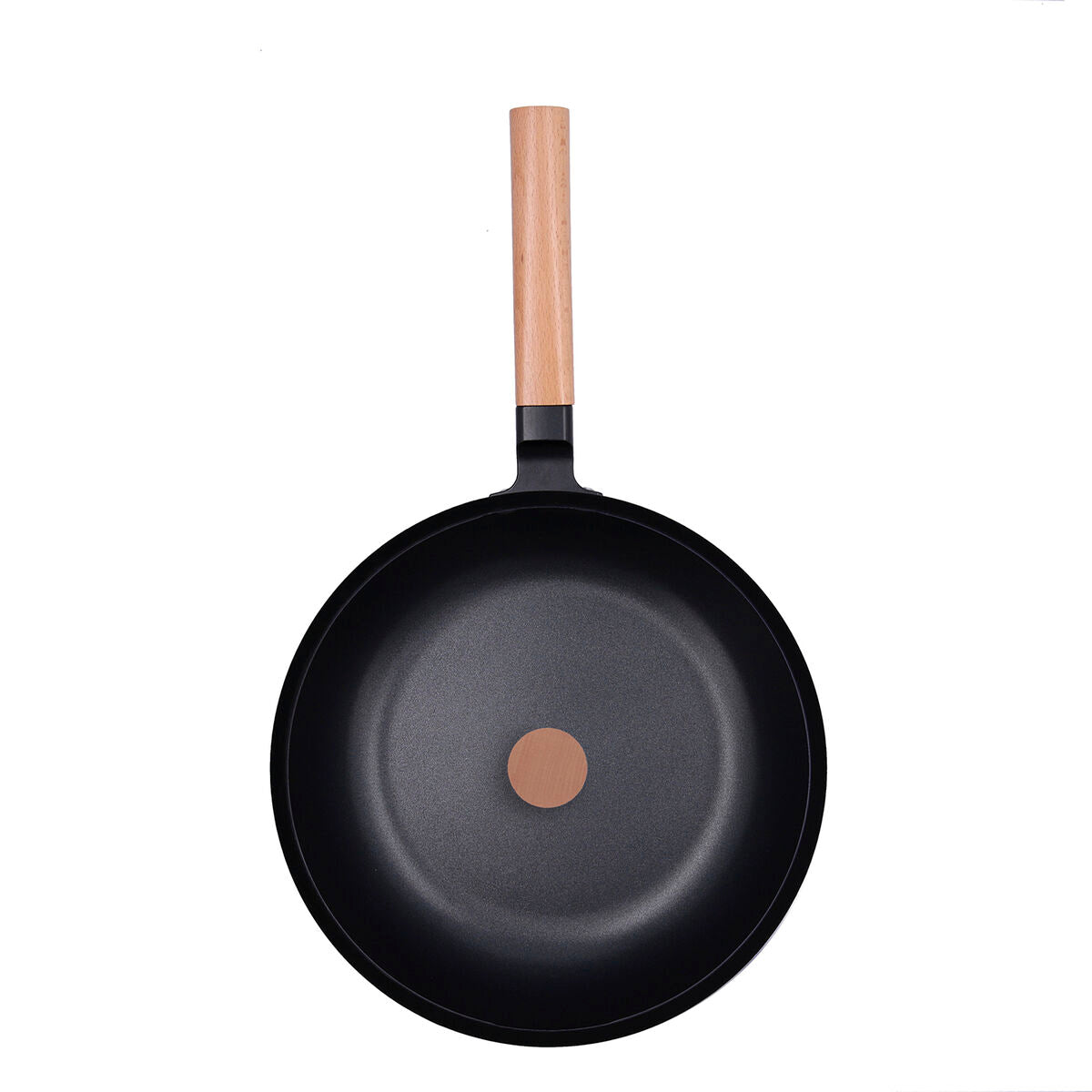 Pan Quid Naturalia Black Metal 28 cm With lid Stews-1