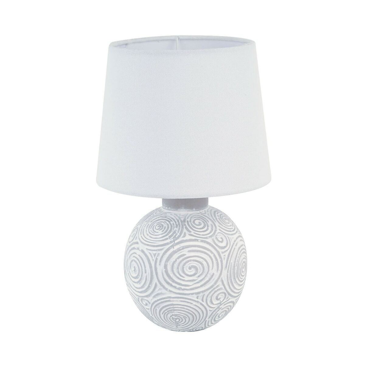 Desk lamp Versa White Ceramic 18 x 30 x 18 cm-0