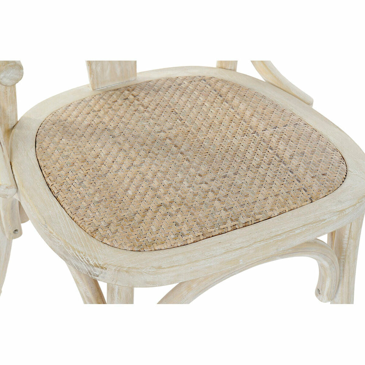Dining Chair DKD Home Decor White 56 x 50 x 76 cm-1