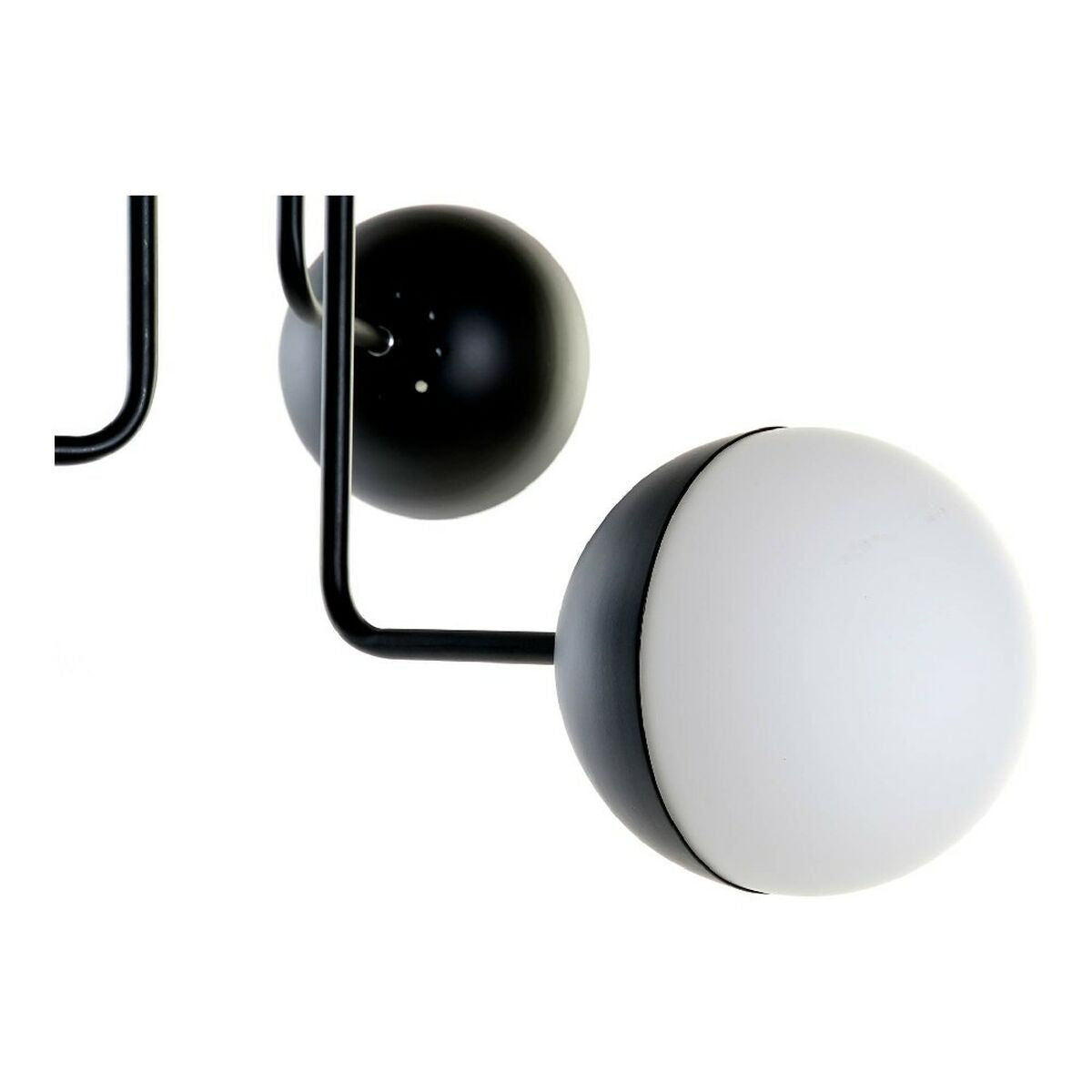 Ceiling Light DKD Home Decor White Black Metal Crystal 220 V 50 W (61 x 58 x 46 cm)-2