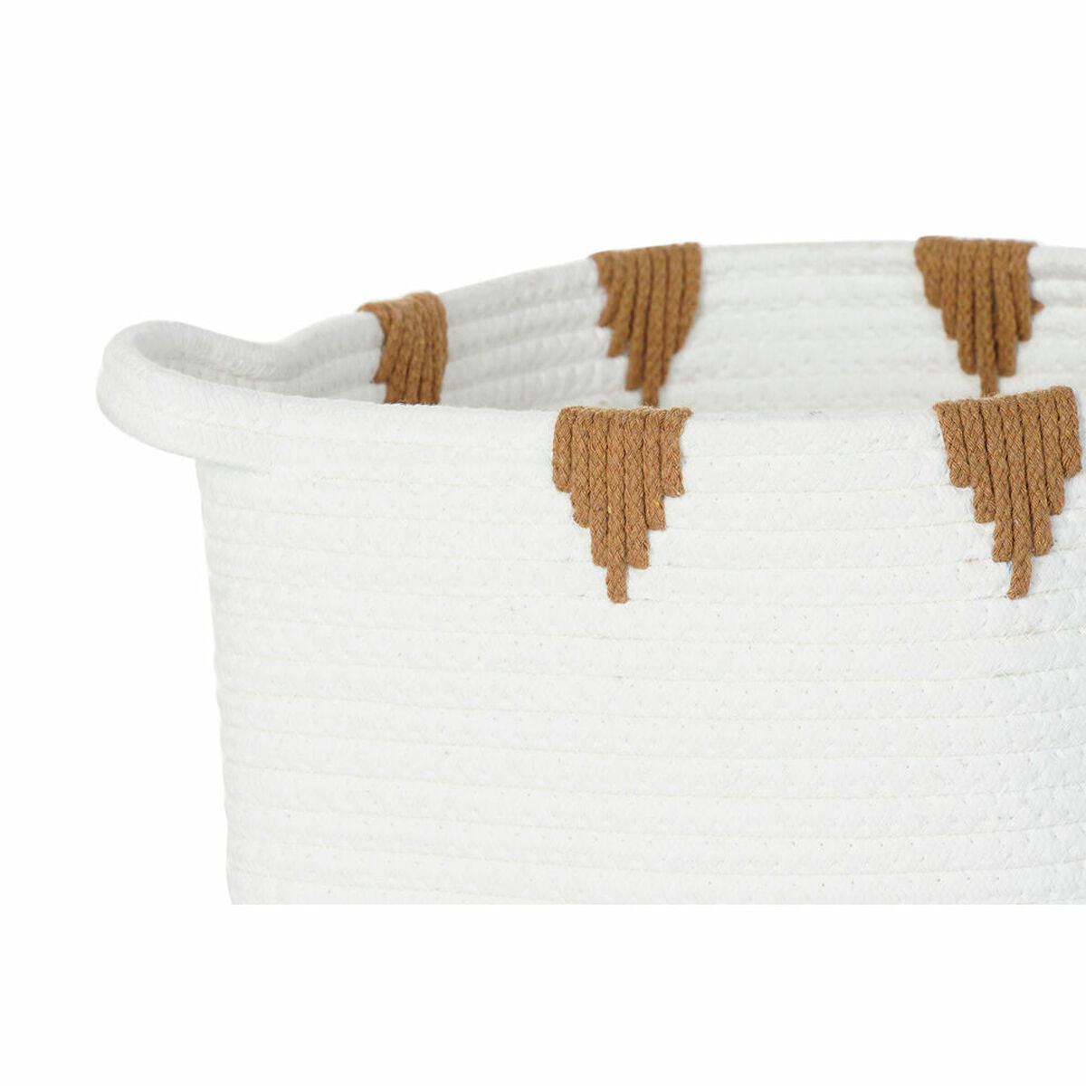 Basket DKD Home Decor 34 x 34 x 40 cm Boho (3 Pieces)-1