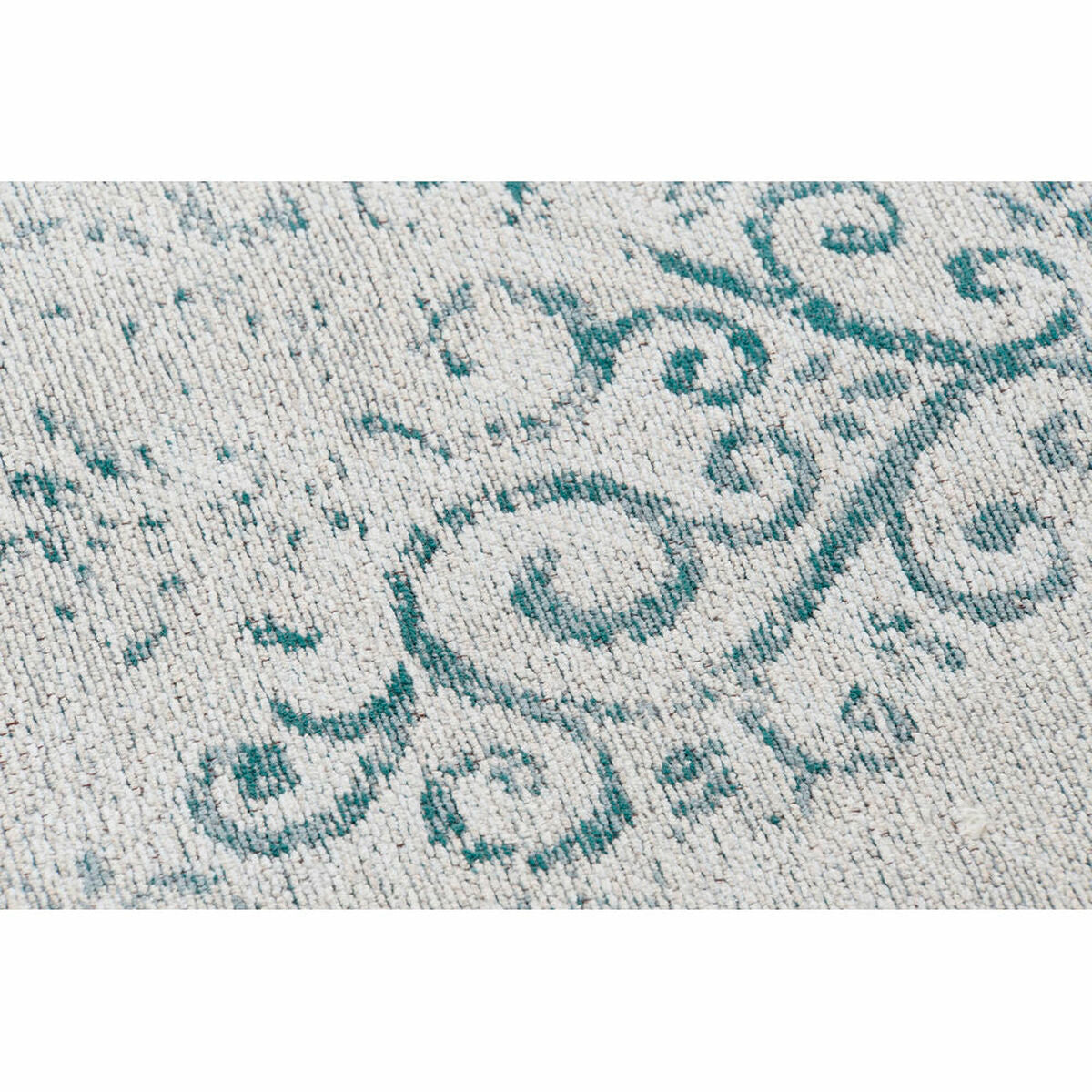 Carpet DKD Home Decor Polyester Cotton Arab (200 x 200 x 1 cm)-1