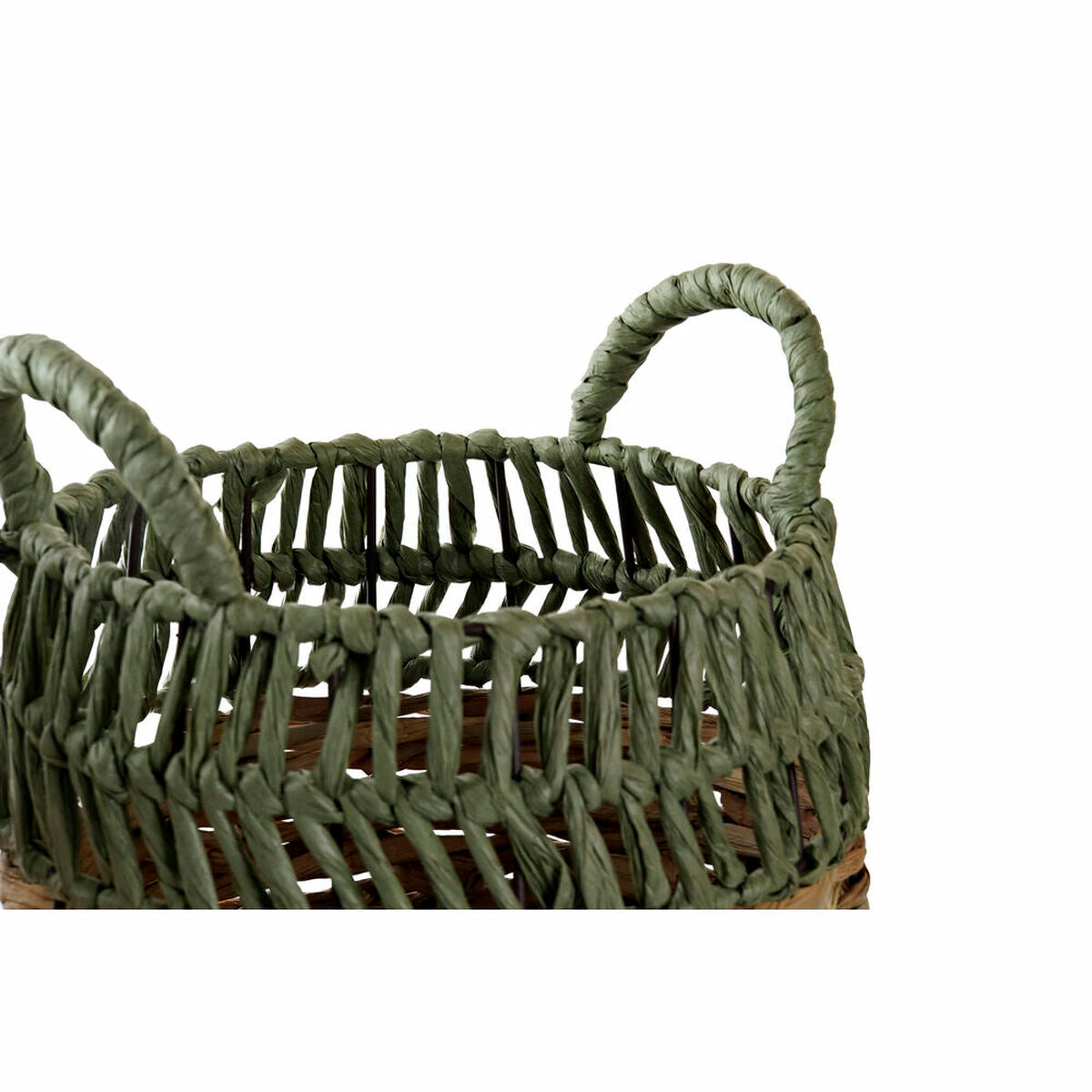 Basket set DKD Home Decor Rattan (33 x 33 x 40 cm)-3