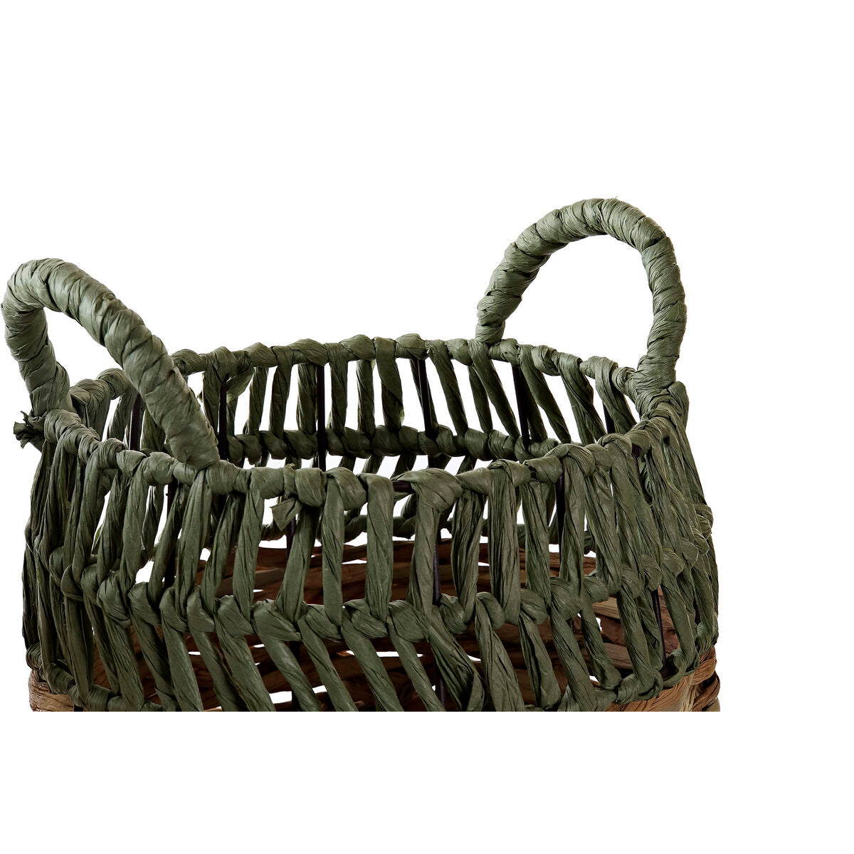 Basket set DKD Home Decor Rattan (33 x 33 x 40 cm)-2
