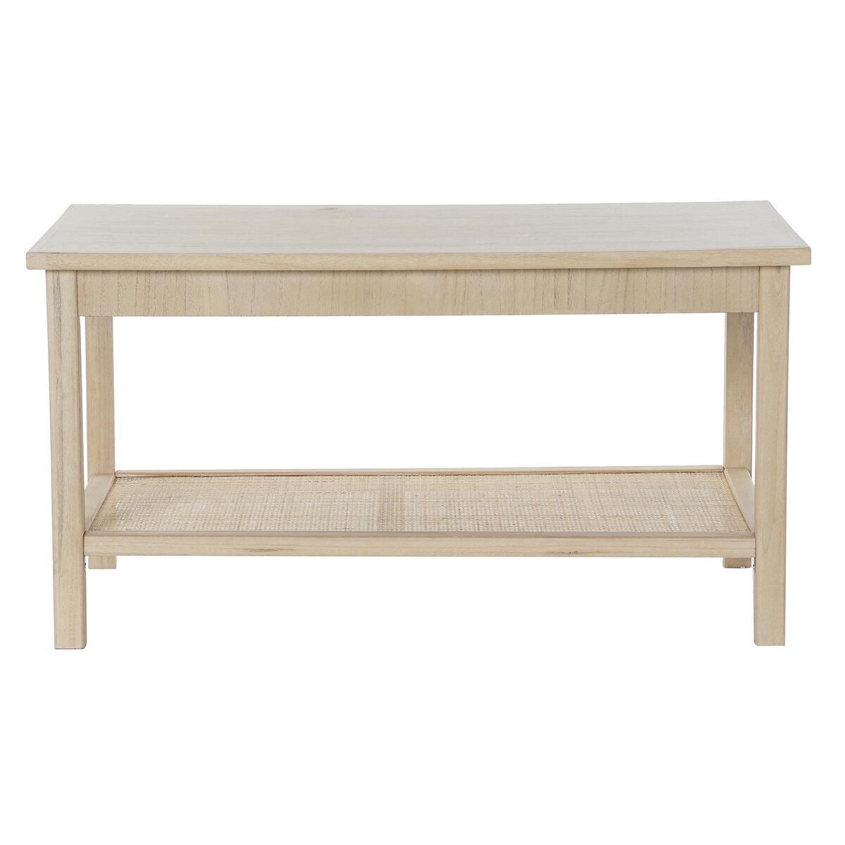 Centre Table DKD Home Decor 90 x 50 x 46 cm Natural Aluminium MDF Wood-3