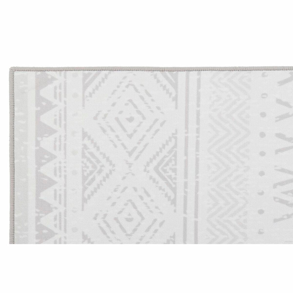 Carpet DKD Home Decor Grey White Ikat (120 x 180 x 0,4 cm)-3