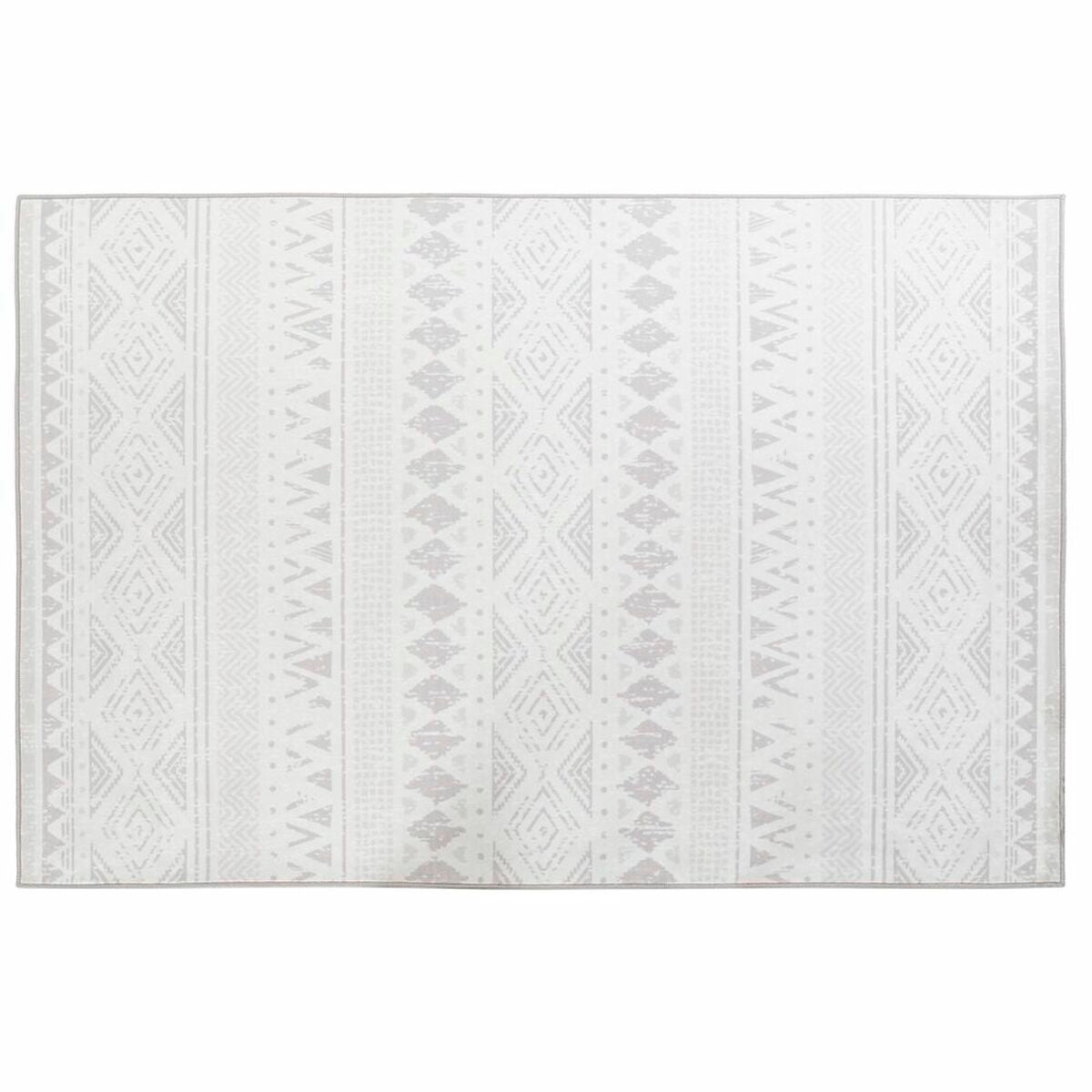 Carpet DKD Home Decor Beige White Ikat (200 x 290 x 0,4 cm)-0