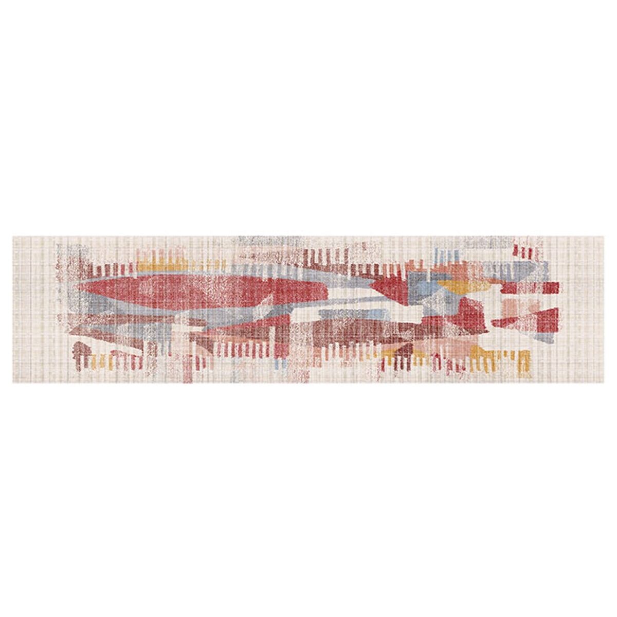 Carpet DKD Home Decor Aged finish Polyester Multicolour (60 x 240 x 0,7 cm)-0