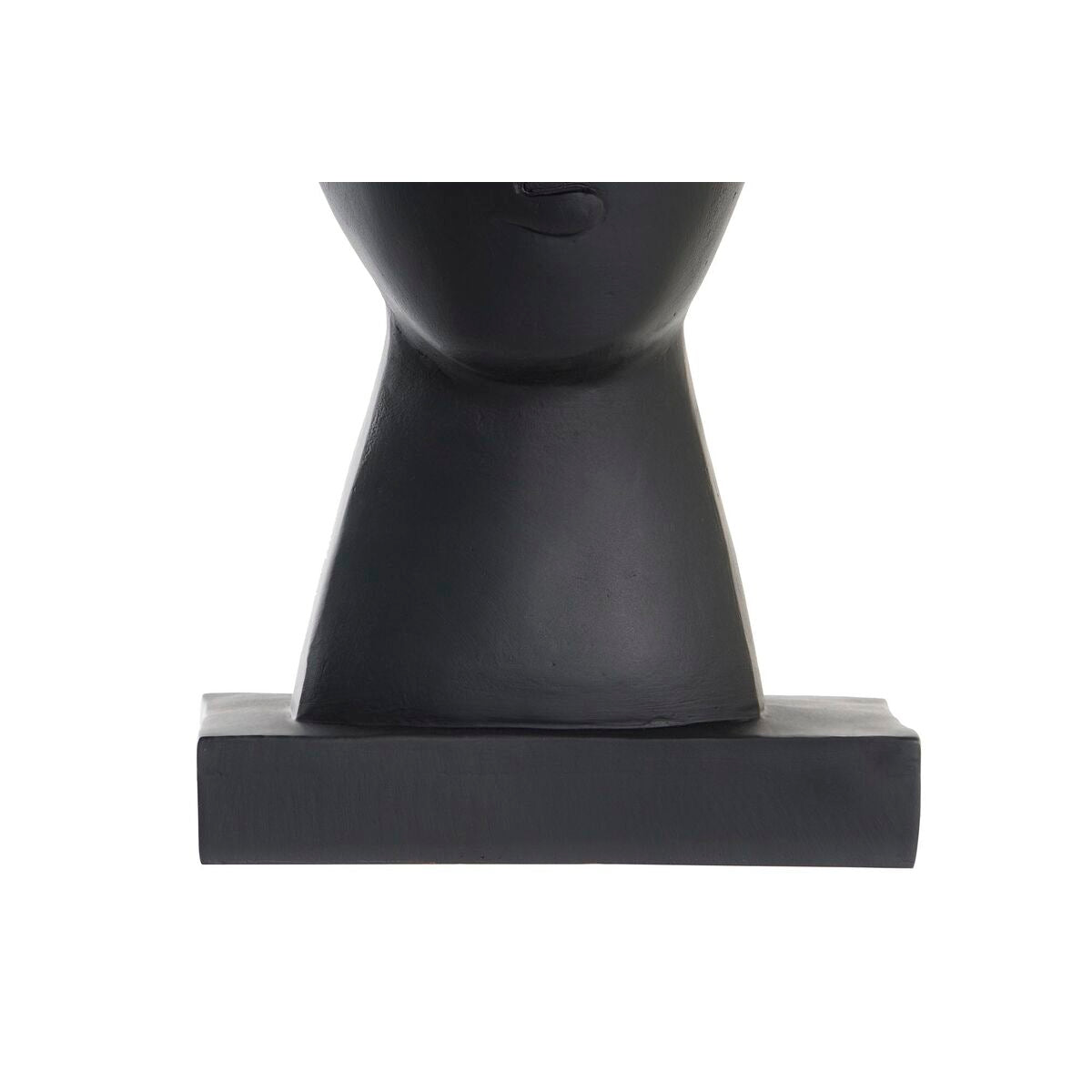 Decorative Figure DKD Home Decor Face Black Golden 14,5 x 10,5 x 27,5 cm (2 Units)-1