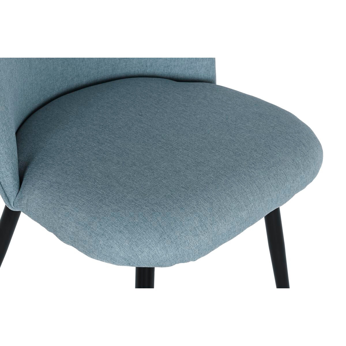 Dining Chair DKD Home Decor Black Blue 50 x 52 x 84 cm-1