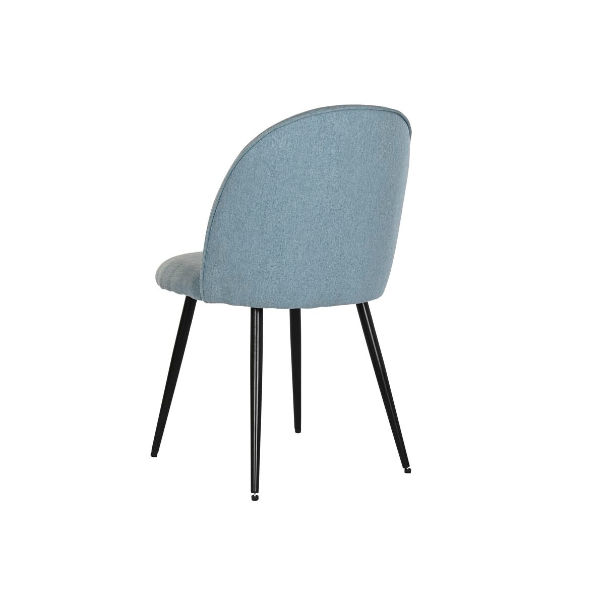 Dining Chair DKD Home Decor Black Blue 50 x 52 x 84 cm-4