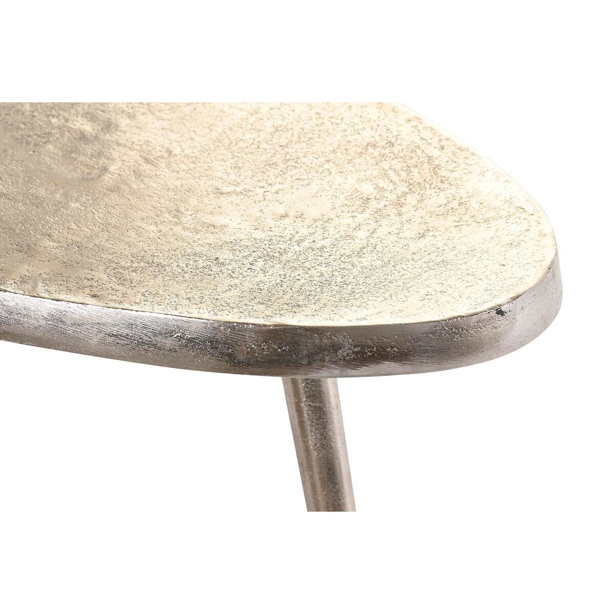 Side table DKD Home Decor Silver Aluminium (72 x 36 x 52 cm)-3
