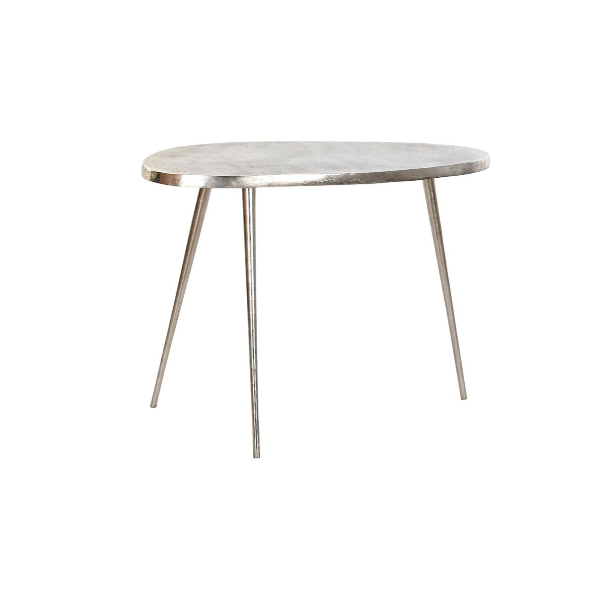 Side table DKD Home Decor Silver Aluminium (72 x 36 x 52 cm)-2