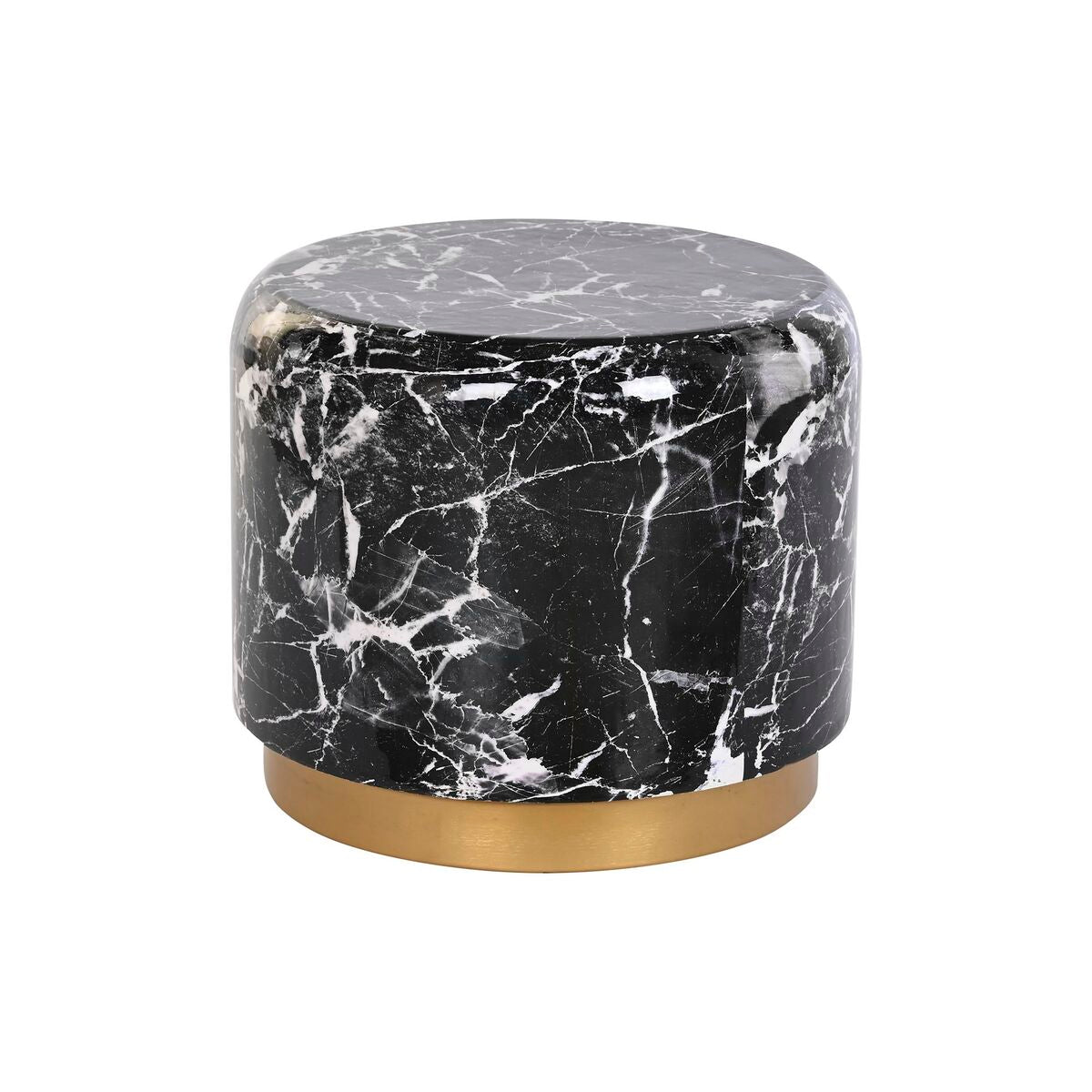 Side table DKD Home Decor Black Iron 50 x 50 x 45 cm-0