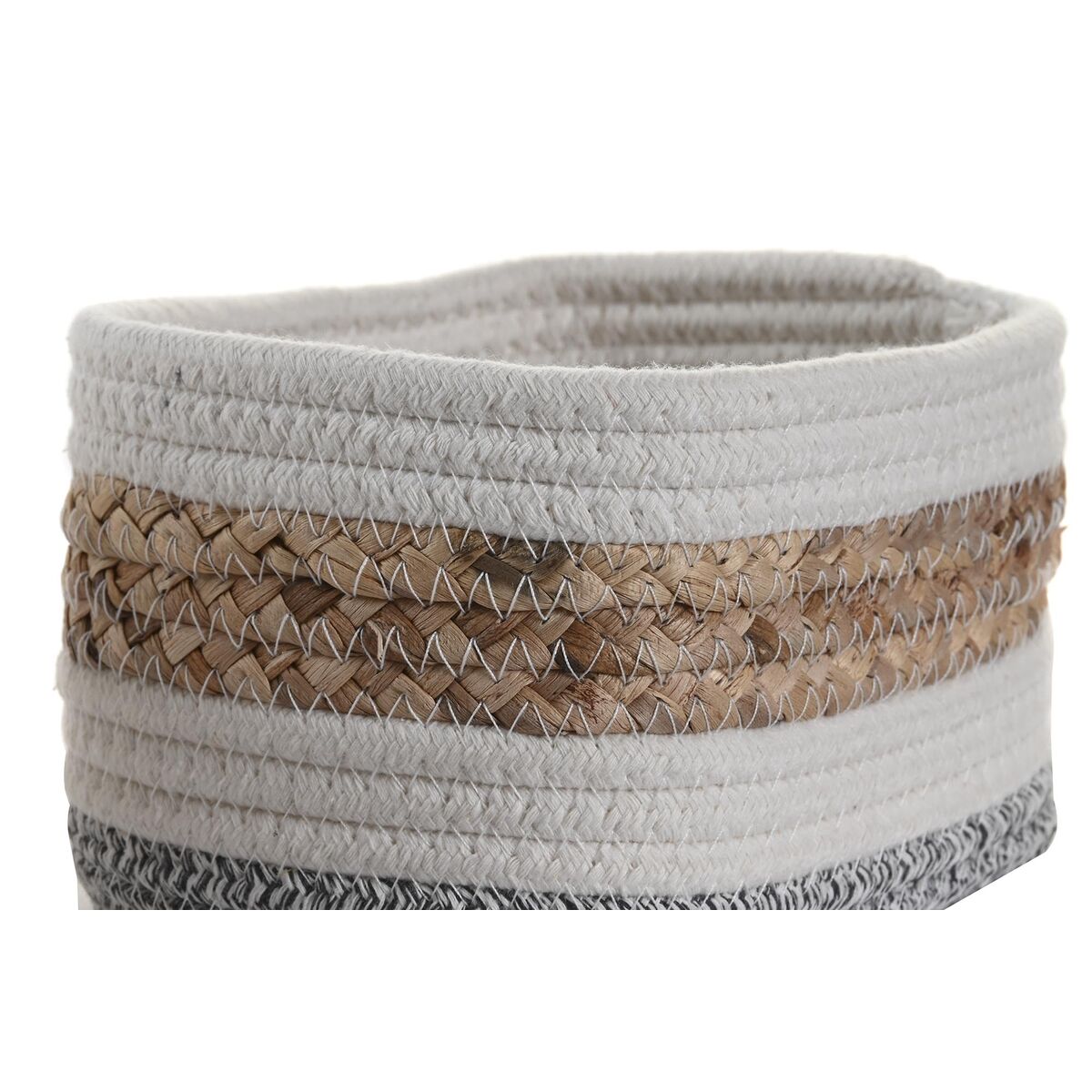 Decorative box DKD Home Decor Natural Fibre 33 x 23 x 13 cm-3