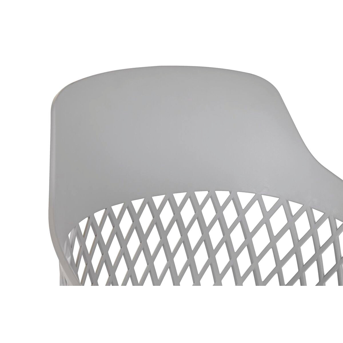 Dining Chair DKD Home Decor Light grey 57 x 57 x 80,5 cm-1