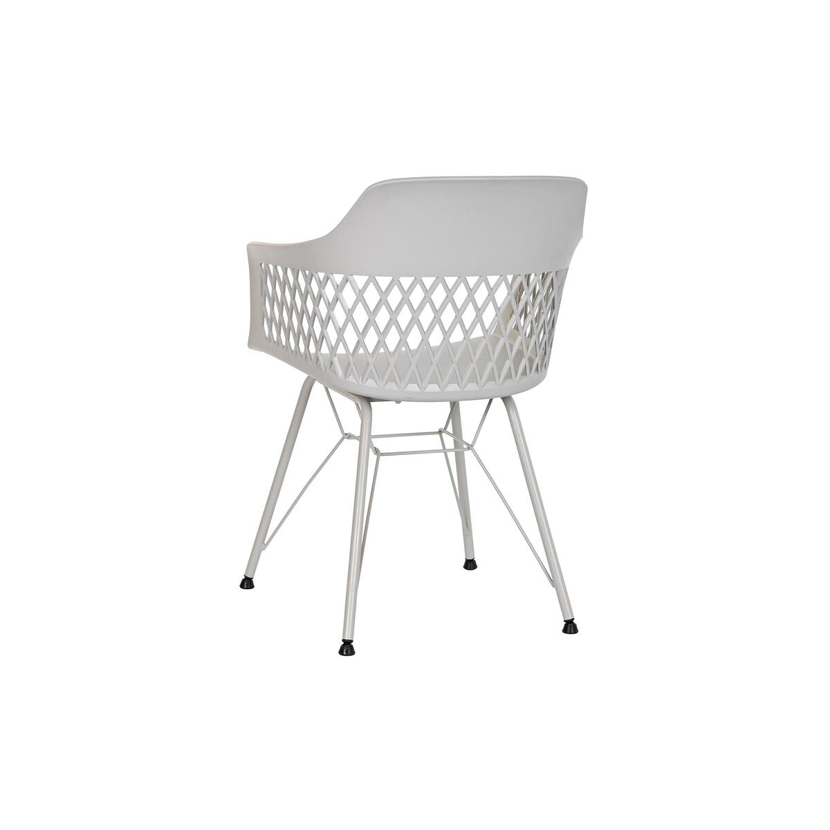 Dining Chair DKD Home Decor Light grey 57 x 57 x 80,5 cm-4