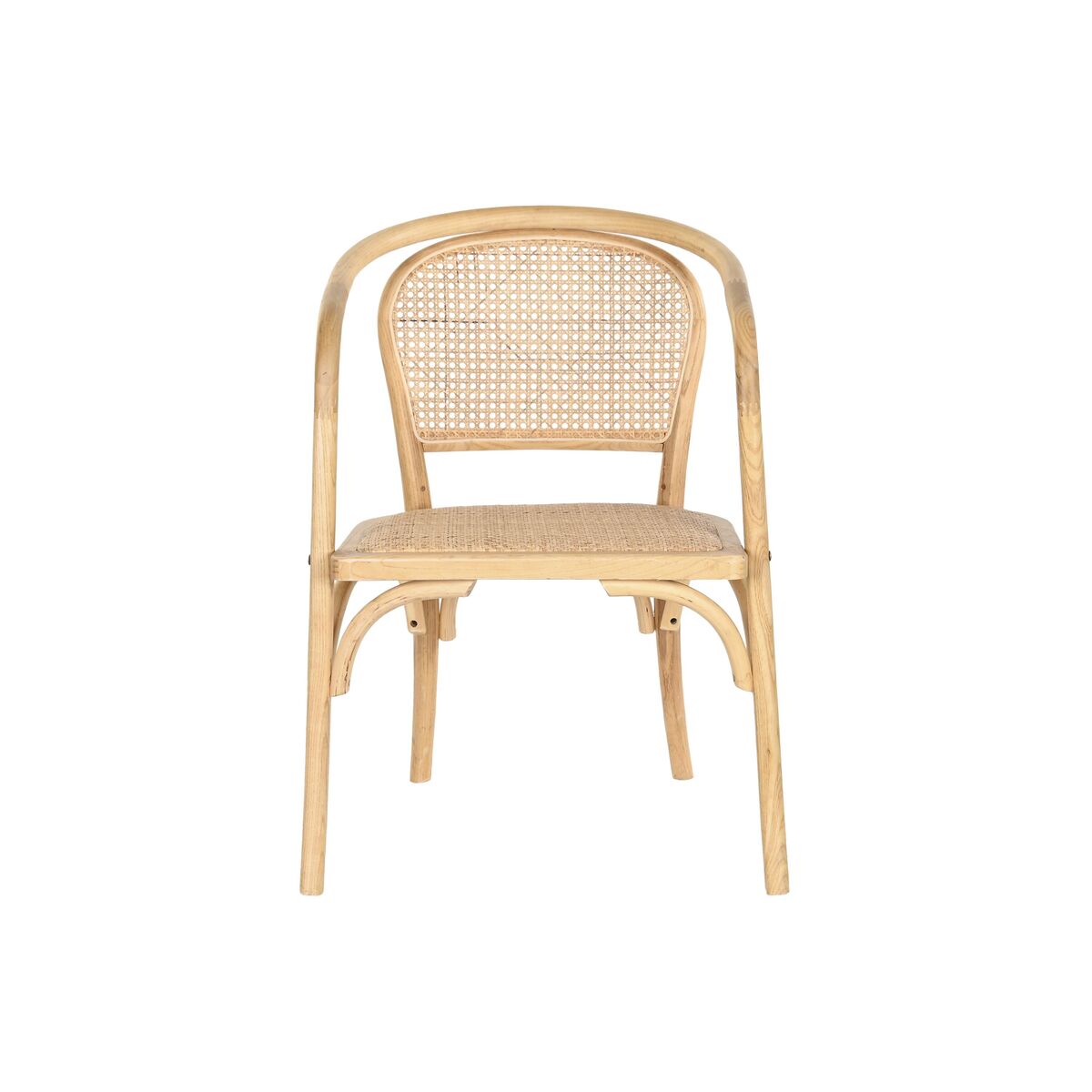 Dining Chair DKD Home Decor Natural 53 x 54 x 80 cm-2