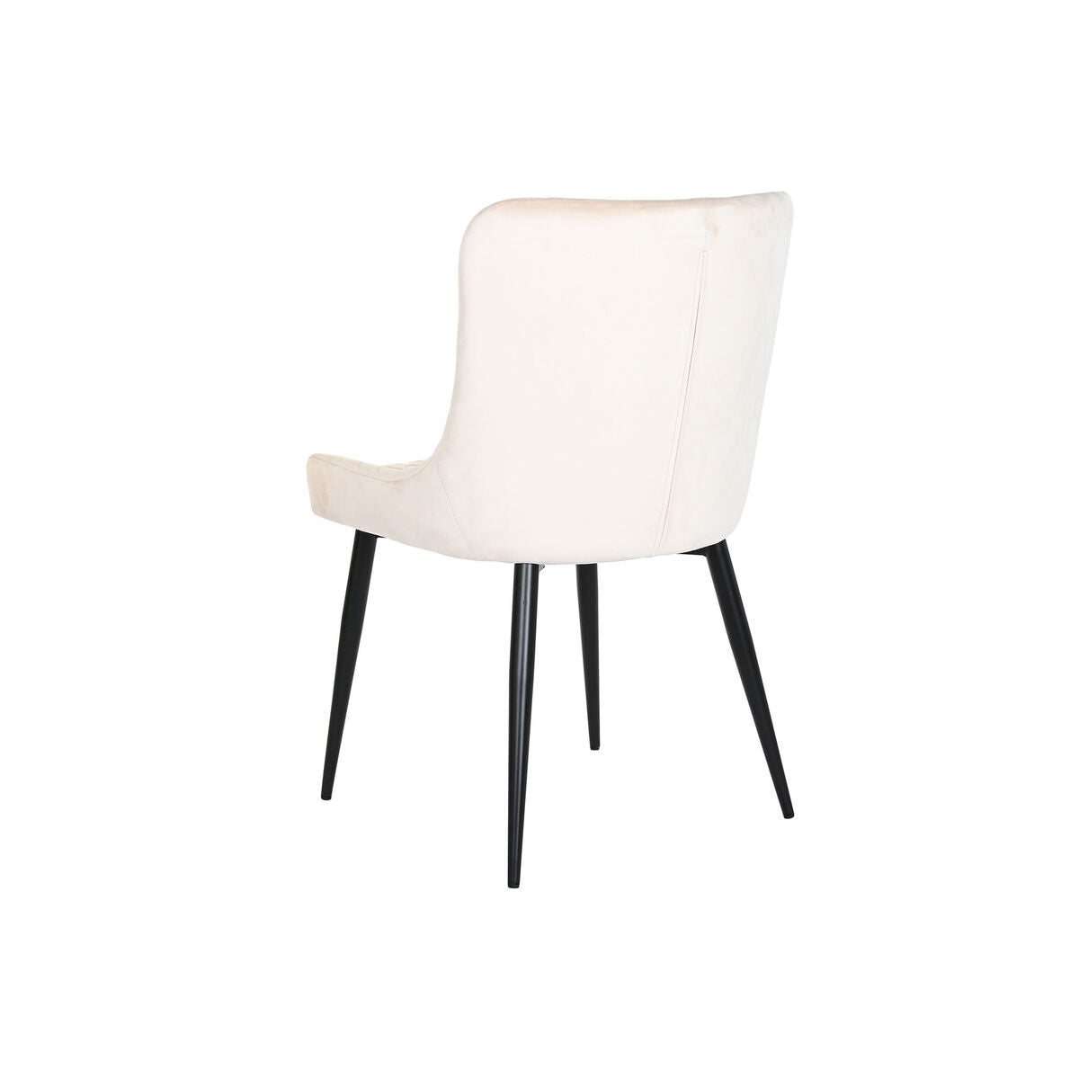 Dining Chair DKD Home Decor Beige Metal Polyester (56 x 51 x 84 cm)-3