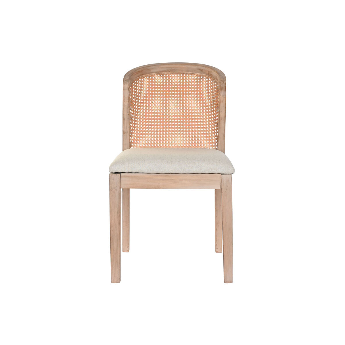Dining Chair DKD Home Decor Beige Polyester 46 x 61 x 86 cm-2