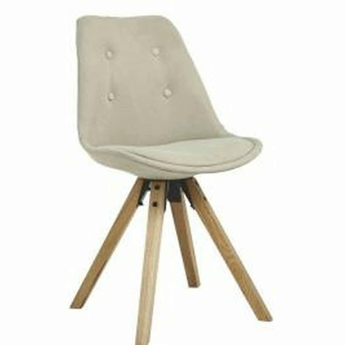 Dining Chair DKD Home Decor 48 x 44 x 84 cm Beige Brown-0