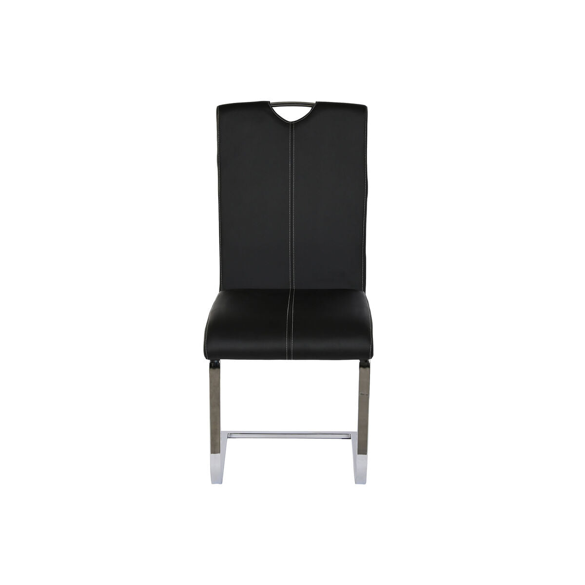 Dining Chair DKD Home Decor Black Metal Polyurethane (59 x 45 x 102 cm)-4