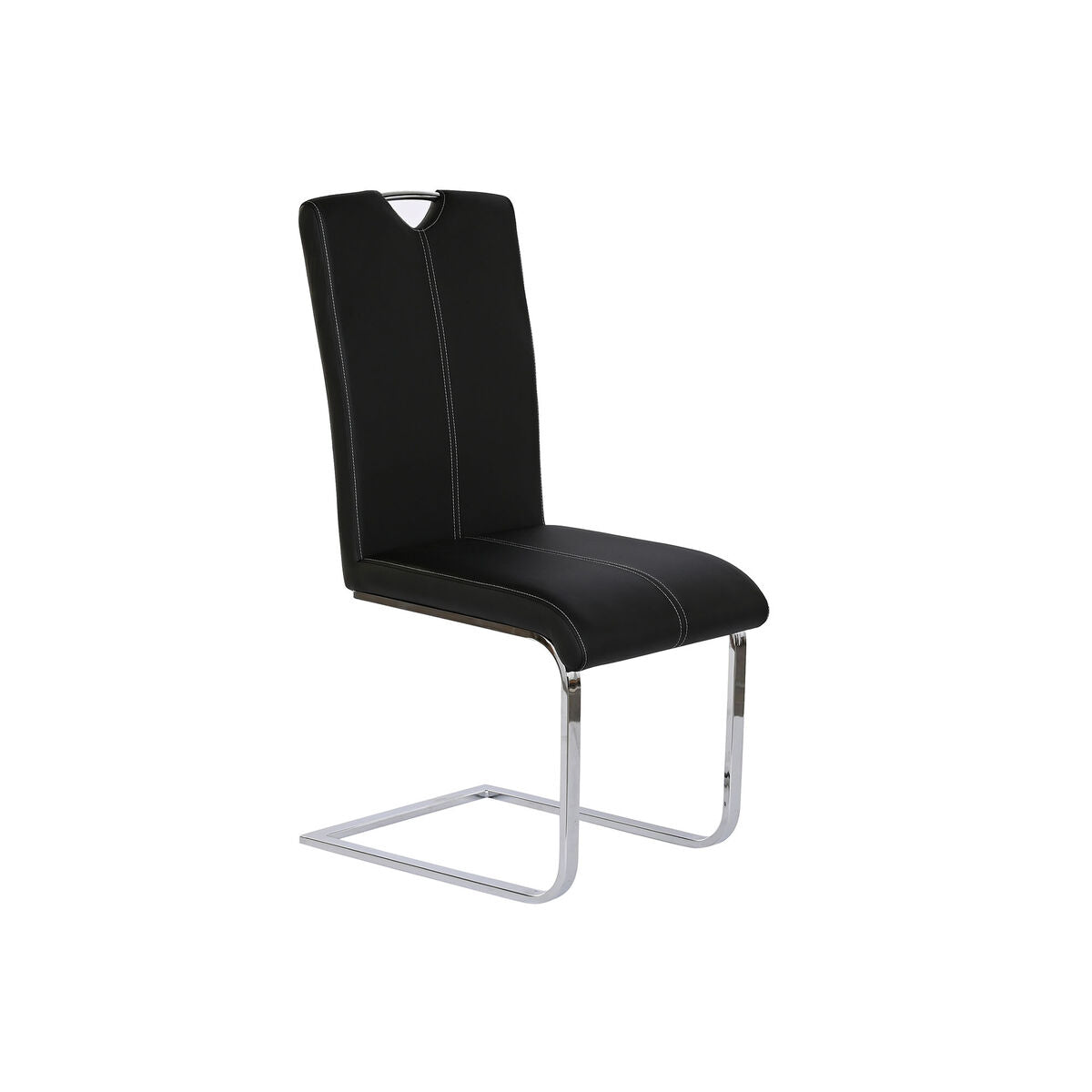 Dining Chair DKD Home Decor Black Metal Polyurethane (59 x 45 x 102 cm)-1
