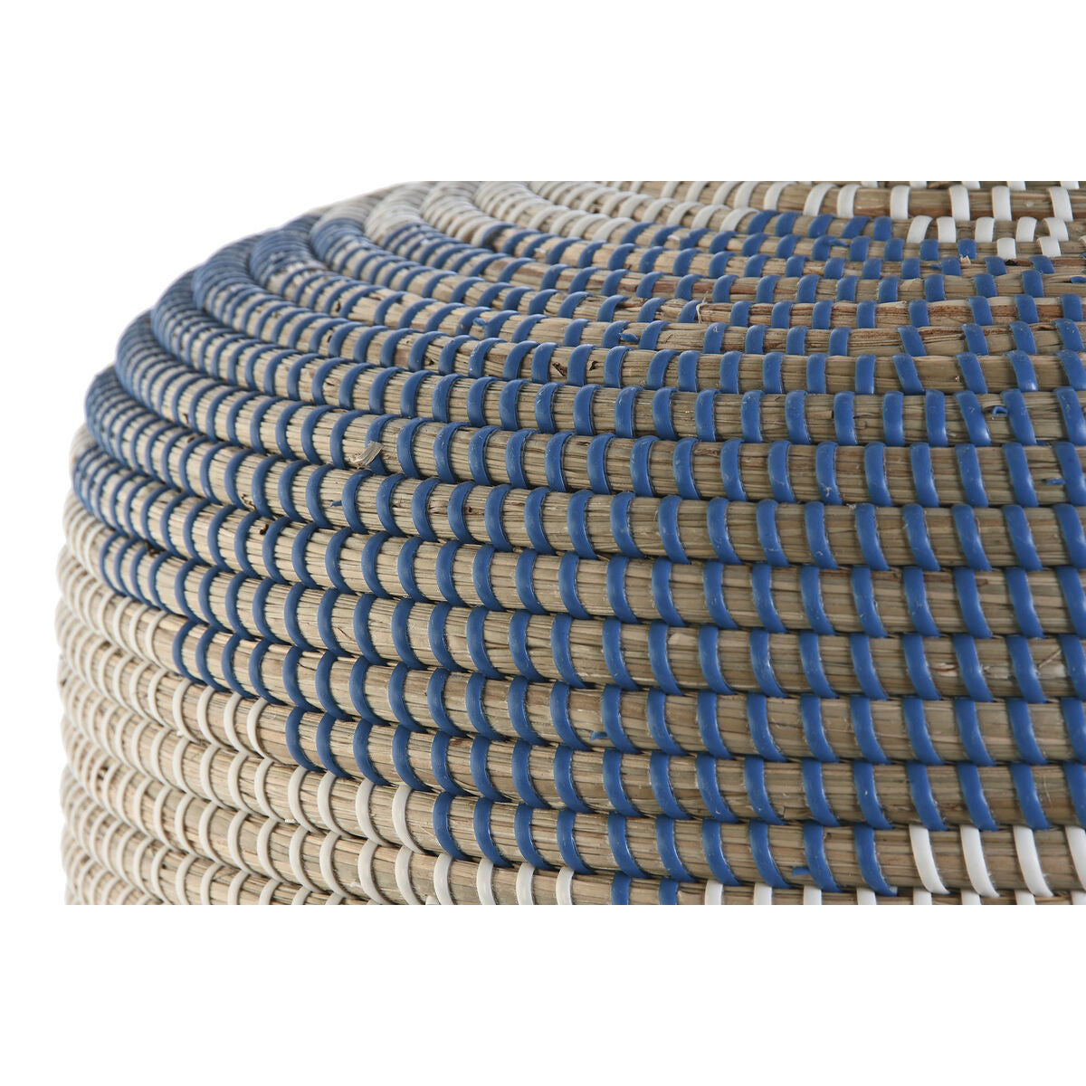 Vase DKD Home Decor Blue Natural Mediterranean 40 x 40 x 48 cm-1