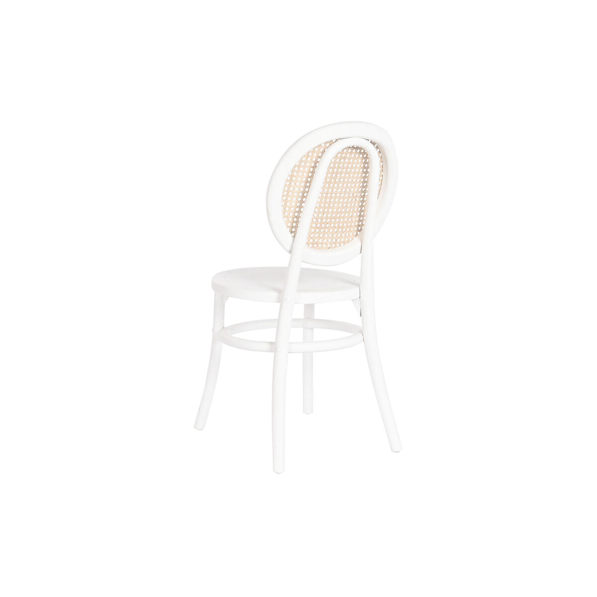 Chair DKD Home Decor White Black Natural 43 x 50 x 89 cm-3