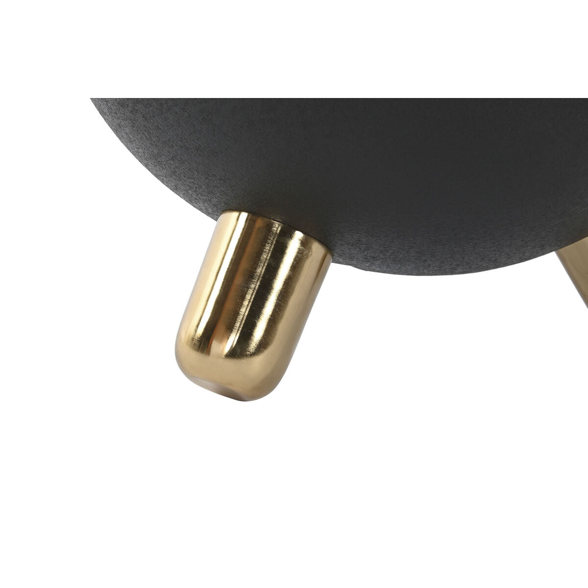 Side table DKD Home Decor Black Golden Iron 51 x 51 x 44 cm-1