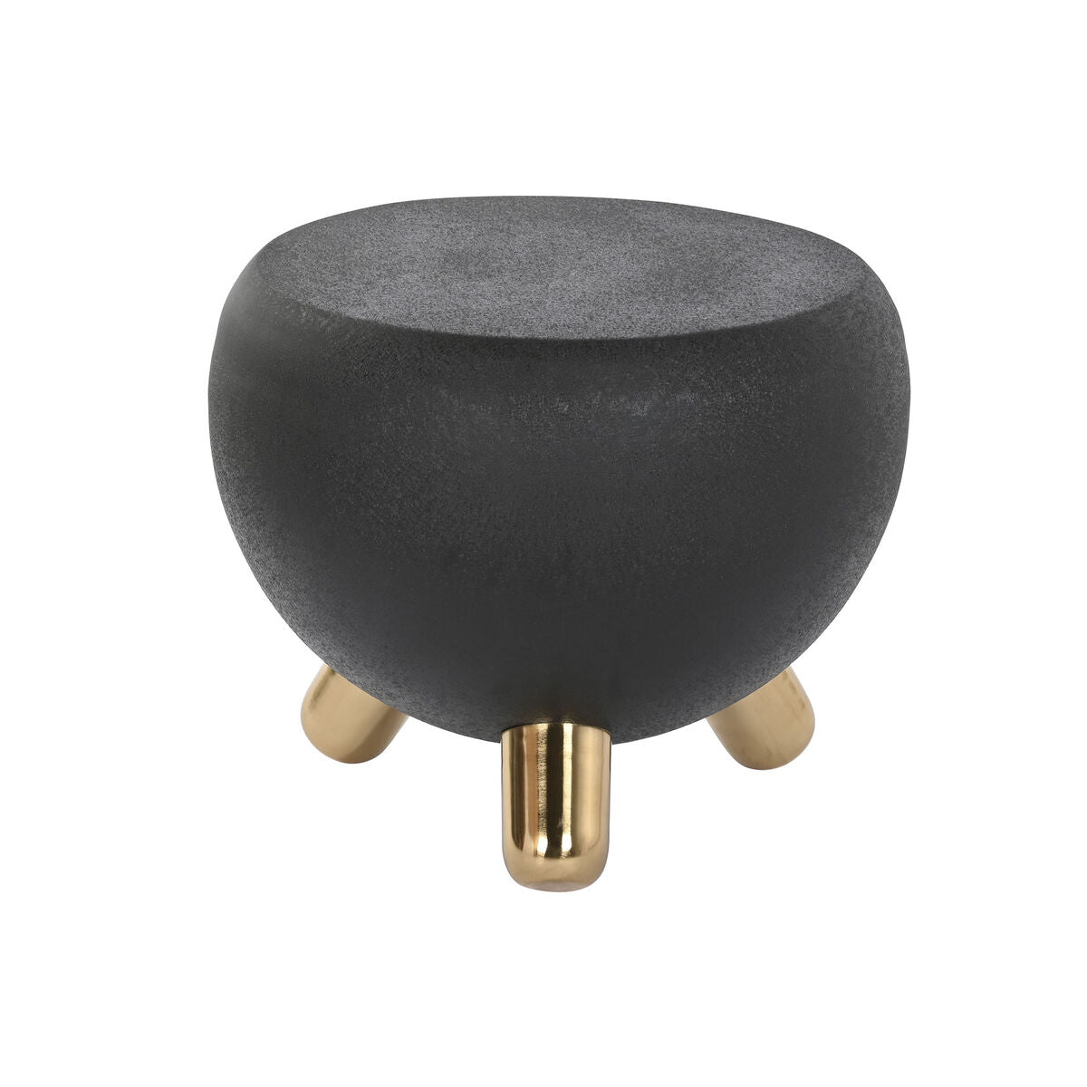 Side table DKD Home Decor Black Golden Iron 51 x 51 x 44 cm-0